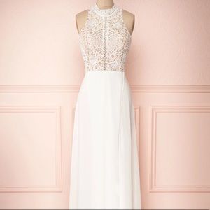 Boho Ivory Wedding Gown!